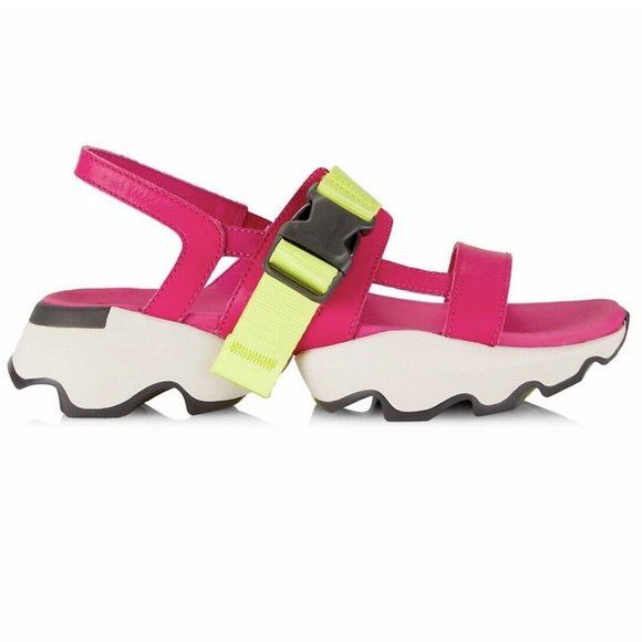 Sorel Shoes - NEW SOREL Kinetic™ Impact Sling Sandals in Bright Pink Size 7.5